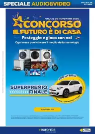 Volantino Euronics Pagina 4: Prezzi validi dall'8 al 28 ottobre 2026. Info in negozio e su euronicsit. Salvo esaurimento