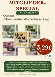 LPG Biomarkt Prospekt woche 41 Seite 9: Quevana Käsealternative €3,29