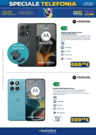 Volantino Euronics Pagina 10: Motorola edge 70 plus €599,99, Motorola edge 70 max €699,99