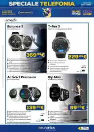 Volantino Euronics Pagina 14: T-Rex 3 Ready-for-Anything Adventure Watch €229,99, Balance 3 €369,99