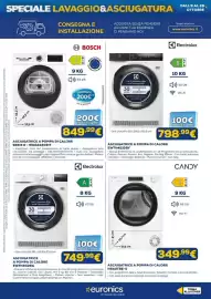 Volantino Euronics Pagina 10: Asciugatrice a pompa di calore Electrolux €749,99