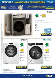 Volantino Euronics Pagina 11: Lavasciuga Candy CSOW41076TWMBOS €399,99, Lavasciuga Hisense €399,99