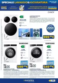 Volantino Euronics Pagina 15: Samsung Lavatrice AI-Control Ecodosatore €549,99
