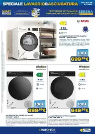 Volantino Euronics Pagina 7: Asciugatrice a pompa di calore Whirlpool €649,99