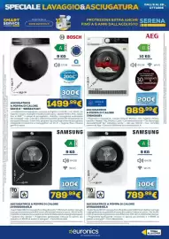 Volantino Euronics Pagina 9: Asciugatrice a pompa di calore Serie 8 - Bosch €1.499,99