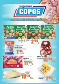 Catálogo Congelados Copos Página 1: Gamba pelada €7,34, Rosada bocaditos de rosada €7,89