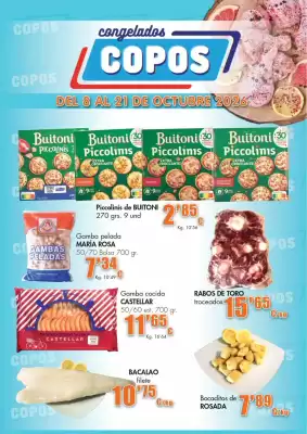 Congelados Copos (válido hasta el 21-10)