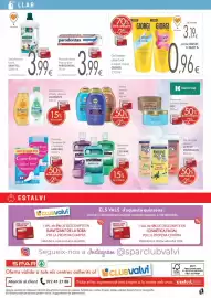 Folleto Valvi Supermercats Página 8: Sanytol desinfectant tèxtil €3,99, Johnson's baby xampú nens o oli baby aloe vera