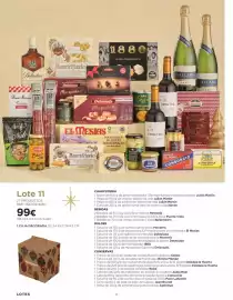 Catálogo El Corte Inglés Página 14: 1 caja decorada de 34.6x27.9x43 cm €99,00, El mesías - lote 11 €99,00