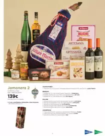 Catálogo El Corte Inglés Página 17: 100 pipers - jamonera 2 €139,00, 1 caja jamonera pequeña con ruedas €139,00