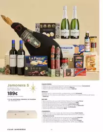 Catálogo El Corte Inglés Página 20: La fama - jamonera 5 €189,00, Claro - caixa amb pernil €189,00