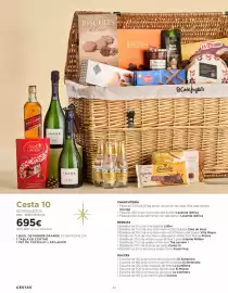 Catálogo El Corte Inglés Página 44: Johnnie walker - cesta 10 €695,00, Fever tree - panera 10 €695,00