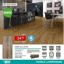 Abra gazetka Strona 7: SWISS KRONO NOWOŚĆ Jabra MEBLE 91490 Cena regularna za m²: 4495 3495 Najniższa cena z 30 dni przed