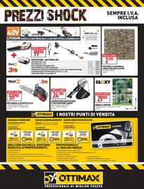 Catalogo Ottimax Pagina 12: Newton motosega a scoppio €59,90, Gloxy Serra 4 Ripiani €29,90