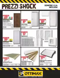 Catalogo Ottimax Pagina 11: Lastra cartongesso €3,09, Porta Athena €89,00