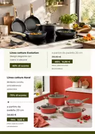 Volantino Kasanova Pagina 5: Linea cottura Evolution Design elegante con inserti in silicone -60% di sconto a partire da