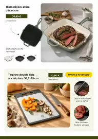 Volantino Kasanova Pagina 6: Bistecchiera ghisa €36,90, Tagliere double side acciaio inox €12,90