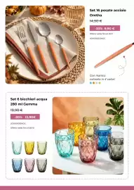 Volantino Kasanova Pagina 9: Set 6 bicchieri acqua Gemma €13,90