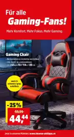 Thomas Philipps Prospekt woche 42 Seite 13: Gaming Chair €44,44