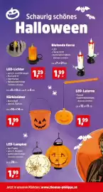 Thomas Philipps Prospekt woche 42 Seite 6: LED-Lampion €1,99, Blutende Kerze €1,99