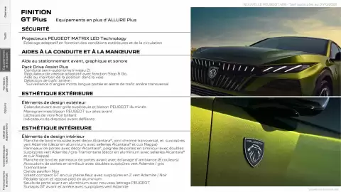 Catalogue Peugeot page 9