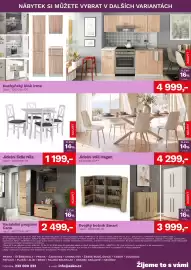 Asko leták Strana 4: Kuchyňský blok Irma např.: 1003056-00 Jídelní židle Níla např.: 4627885-01 1 199,- KOUPIT KOUPIT