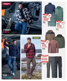 Globus leták Strana 22: Kalhoty - pánské €1.039,00, Vesta pánská €1.119,00