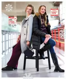 Globus leták Strana 3: AKCE! 2999,- -26% 2199,- Kabát - dámský ☑ PREGO VÝHODNĚ! 59990 % % % % % Svetr BLUE SEVEN - dámský