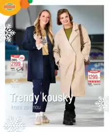 Globus leták Strana 6: Globus AKCE! 2999,- -26% 2199,- Kabát - dámský PREGO Trendy kousky které zaujmou VÝHODNĚ! 1299,- % %