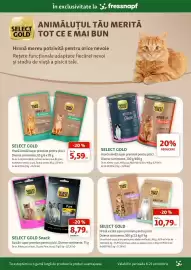 Catalog Fressnapf Pagină 6: SELECT În exclusivitate la fressnapf ANIMĂLUȚUL TĂU MERITĂ GOLD TOT CE E MAI BUN Hrană mereu