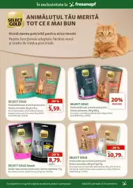 Catalog Fressnapf Pagină 6: Select Gold Snack €8,79, Select Gold Hrană umedă super premium pentru pisici €8,79