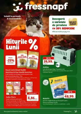 Fressnapf (valid până la 21-10)