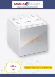Catalog Media Galaxy Pagină 5: Sony radio cu ceas ICF-C1W €134,90