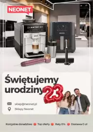 Neonet gazetka Strona 1: NEONET Char Latte Macchiato SIEMENS gorenje T U Świętujemy urodziny sklep@neonet.pl Sklepy Neonet