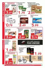 Volantino DeSpar Express Pagina 4: Vitel tonnè affettato Negrini €3,29, Pizza Regina Margherita €3,79
