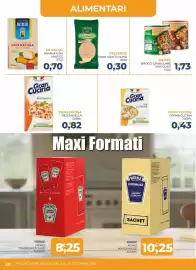 Volantino Moderna Pagina 28: Pane grattugiato Delverde €0,30, De Cecco impanatura mais sg €0,70