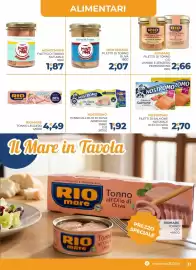 Volantino Moderna Pagina 31: Montemare filetto di tonno oliva €2,07, Nostromo filetti di salmone naturale €2,70