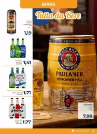 Volantino Moderna Pagina 37: Peroni Nastro Azzurro €1,71, Tuborg birra €1,41