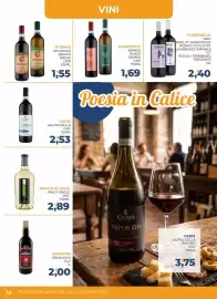 Volantino Moderna Pagina 38: Baglio al Sole Pinot Grigio DOC €2,89, Cadis Valpolicella DOC €2,53