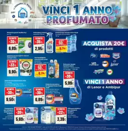 Volantino Coop Trentino Pagina 11: Anticalcare Viakal €2,95, Profumo per bucato Lenor Perle Risveglio primaverile €9,74