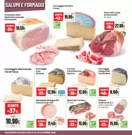 Volantino Coop Trentino Pagina 4: Formae Val di Fiemme Riserva €12,80, Mortadella Bologna IGP classica Due Torri €11,40
