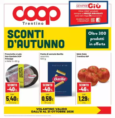 Coop Trentino (valido fino al 21-10)