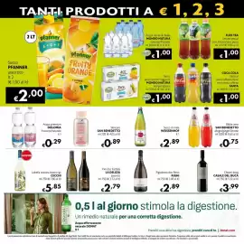 Volantino Maxi Supermercati Pagina 12: Pignoletto doc Reno Righi €2,89, Chianti docg Casale del Duca €3,99