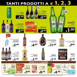 Volantino Maxi Supermercati Pagina 13: Birra HB €1,45, Grappa invecchiata JULIA €7,99