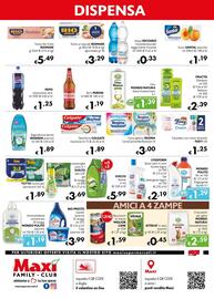 Volantino Maxi Family Pagina 4: Bio Presto liquido lavatrice €3,99, Tonno al naturale Riomare €3,29