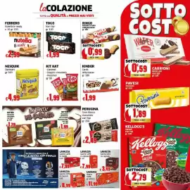 Volantino Mercati Alimentari Pagina 13: Nutella b-ready €2,99, Kit Kat €1,99