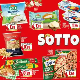 Volantino Mercati Alimentari Pagina 2: Sole Nuvoletta Mozzarella €1,79, Milk Yogurt Intero/magro €1,79