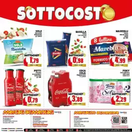 Volantino Mercati Alimentari Pagina 24: Barilla Pasta €0,98, Foxy carta igienica seta max €2,29