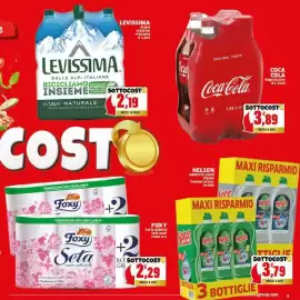 Volantino Mercati Alimentari Pagina 5: Coca-Cola €3,89, Detersivo piatti Nelson €3,79