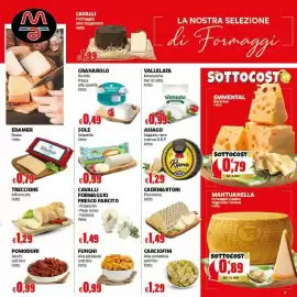 Volantino Mercati Alimentari Pagina 7: Funghi alla pizzaiola sott'olio €0,99, Treccione affumicato €1,29